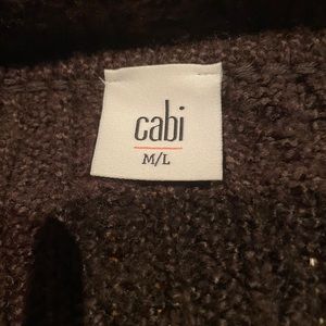 Cabi Repose Cape Open Front Cardigan Sweater M/L